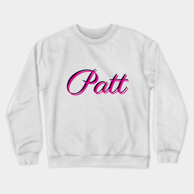 Patt for Patricia Crewneck Sweatshirt by Shineyarts